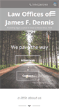Mobile Screenshot of jamesfdennis.com